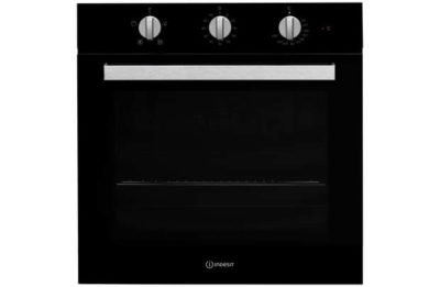 Indesit IFW6330BL Electric Fan Oven - Black